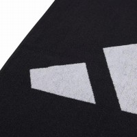 Adidas Large Black Towel  Offer + Cheap