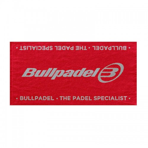 Bullpadel 100x50 Serviette rouge