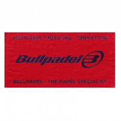 Toalla Bullpadel 100x90 Rojo Negro