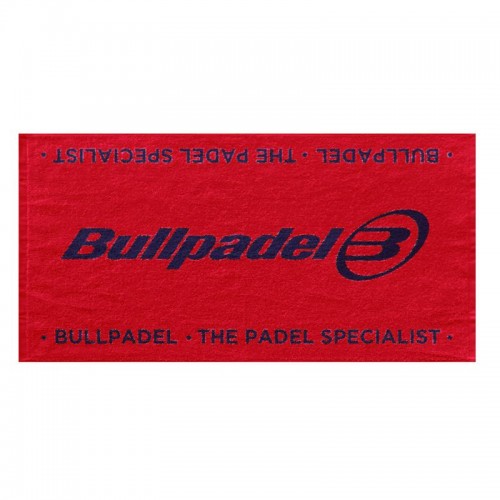 Bullpadel Towel 100x90 Red Black