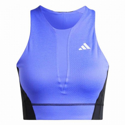 Top Adidas Pro Cobalt Blue Preto para Mulheres Top Adidas Pro Cobalt Blue Preto para Mulheres
