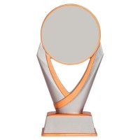 Trophee Chicago en resine Neutre 19 cm  Offre - Pas cher