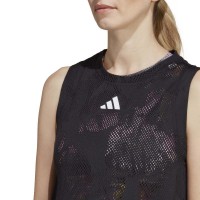 Adidas Melbourne Vestido preto multicolorido