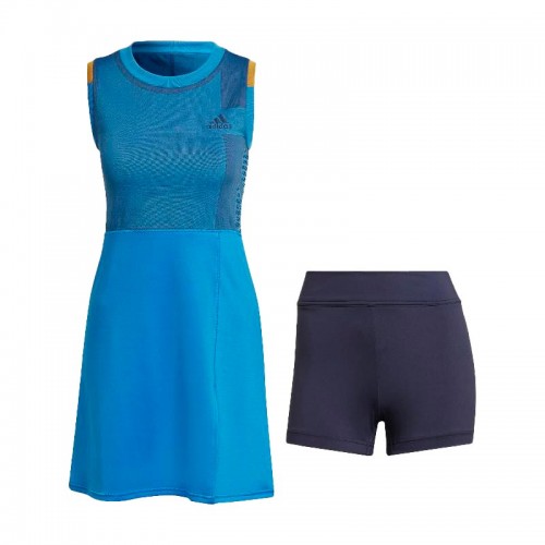 Adidas Premium Rush Robe Bleue Adidas Premium Rush Robe Bleue