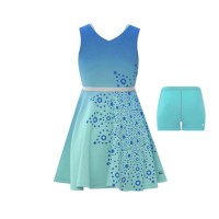 Badu Colortwist 2 em 1 Vestido Aqua Blue Bidi