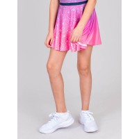 Bidi Badu Colortwist Rosa Azul Escuro Vestido Junior