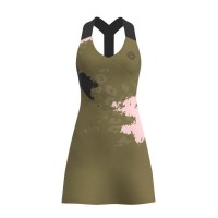 Badu Pure Wild Olive Bidi Dress Dark Grey