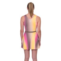 Vestido Bidi Badu Spectrum Marrom Amarelo  Oferta + Barato