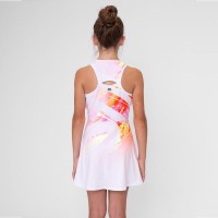 Badu Wild Arts White Mix Junior Bidi Dress