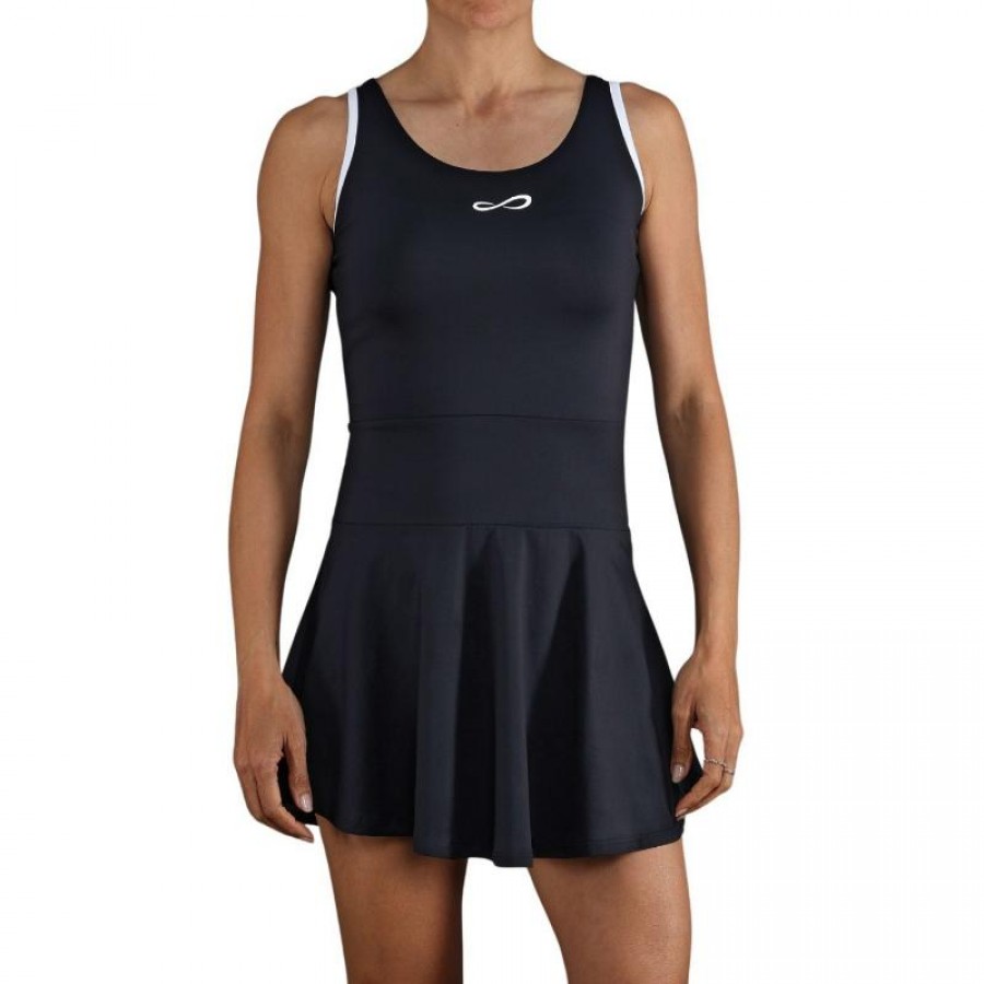 Robe noire blanche Orbit Endless