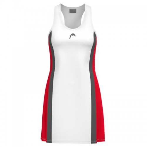 Head Club 25 Vestido Vermelho Branco Head Club 25 Vestido Vermelho Branco