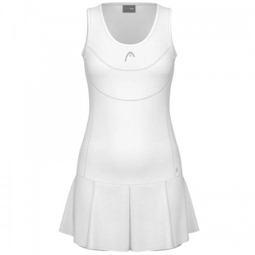 Vestido de Performance de Cabeça Branco Vestido de Performance de Cabeça Branco