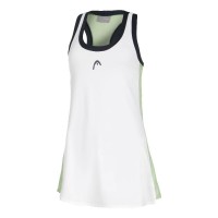 Head Play Tech Vestito Bianco Verde