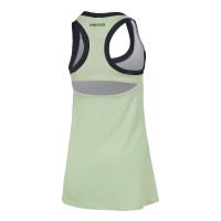 Head Play Tech Vestido Branco Verde