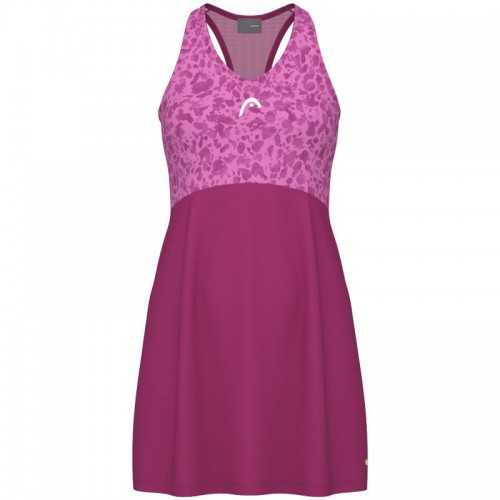 Vestido Head Spirit Rosa Imprime Vestido Head Spirit Rosa Imprime