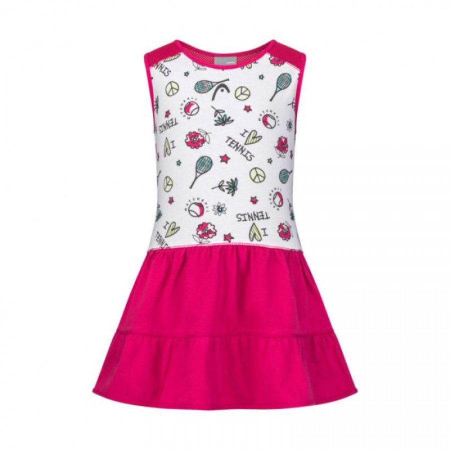 Vestido Head Tennis Burdeos Junior  Oferta + Barato
