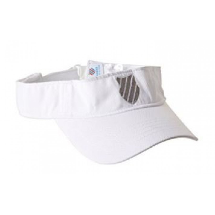 KSwiss Bigshot Visor Prata Branca  PADELPOINT KSwiss Bigshot Visor Prata Branca