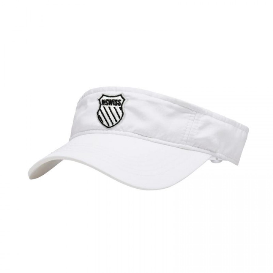 Kswiss White Visor  Offer + Cheap