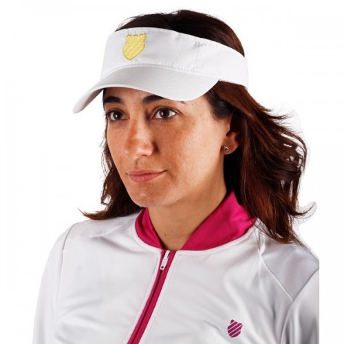 KSwiss Visor Ouro Branco KSwiss Visor Ouro Branco
