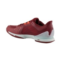 Head Sprint Pro 3.5 Clay Shoes Vermelho Escuro Laranja