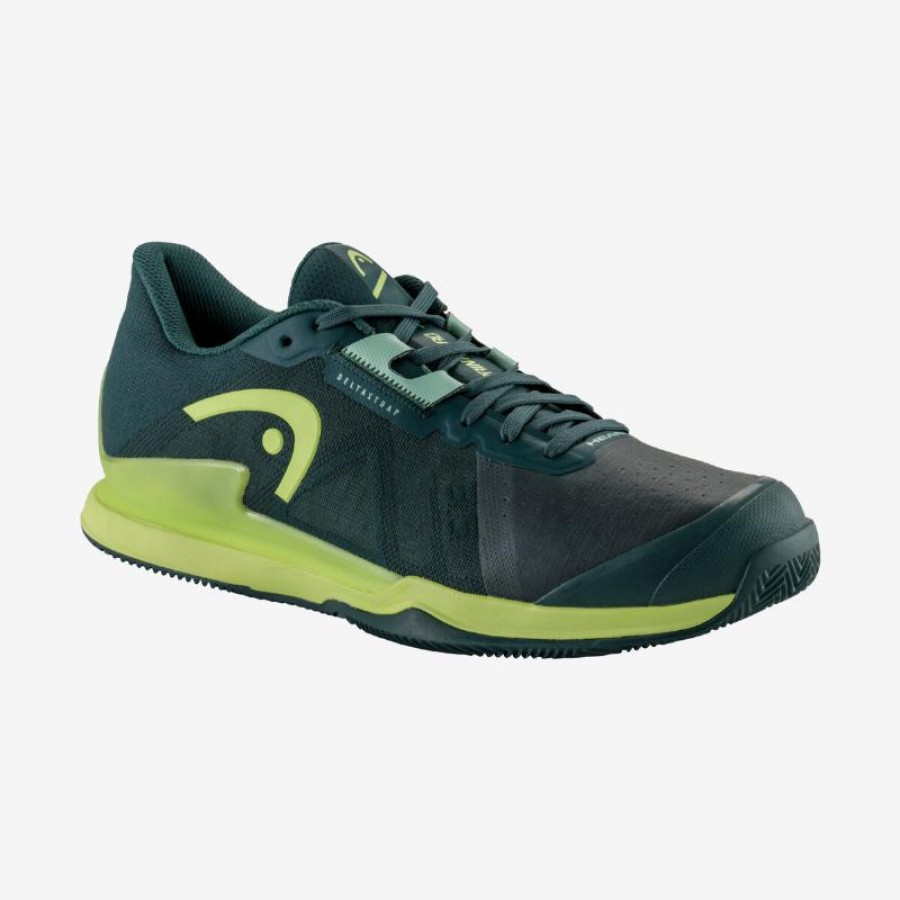 Head Sprint Pro 3.5 Scarpe da ginnastica verde scuro Clay