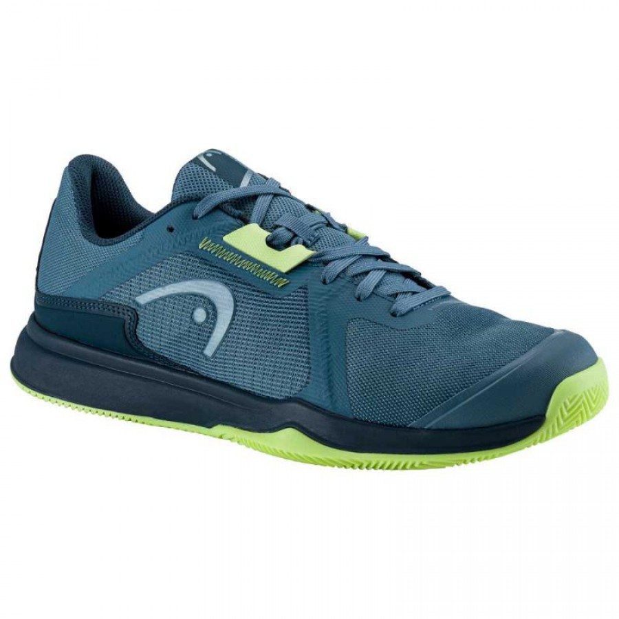 Head Sprint Team 3.5 Clay Blue Light Green Shoes