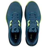 Head Sprint Team 3.5 Clay Blue Light Green Shoes