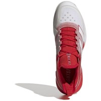 Zapatillas Adidas Adizero Ubersonic 4 Heat Rojo Vivo Blanco  Oferta + Barato