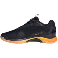 Zapatillas Adidas Avacourt 2.0 Clay Negro Plata Naranja Mujer  Oferta + Barato