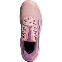 Baskets Femme Adidas Avacourt 2.0 TERRE BATTUE Rose Blanc Violet  Offre - Pas cher