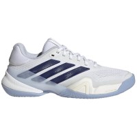 Tênis femininos Adidas Barricade 14 Clay White Blue