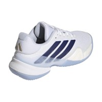 Tênis femininos Adidas Barricade 14 Clay White Blue