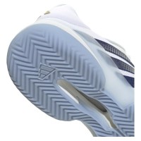 Tênis femininos Adidas Barricade 14 Clay White Blue