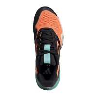 Adidas Barricade 14 Baskets Aqua Orange Noires