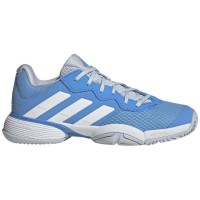 Adidas Barricade Blu Bianca Junior Scarpe