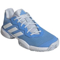 Zapatillas Adidas Barricade Azul Blanco Junior