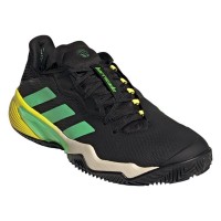 Adidas Barricade Clay Sneakers White Green Yellow