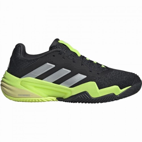 Adidas Barricade Clay Nero Lucido Limone Scarpe da ginnastica Adidas Barricade Clay Nero Lucido Limone Scarpe da ginnastica