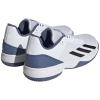 Adidas Courtflash White Blue Junior Baskets