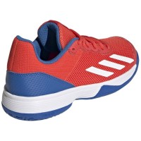 Adidas Courtflash Red Blue Junior Sneakers