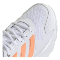 Adidas CourtJam Control 3 White Orange Women''s Sneakers