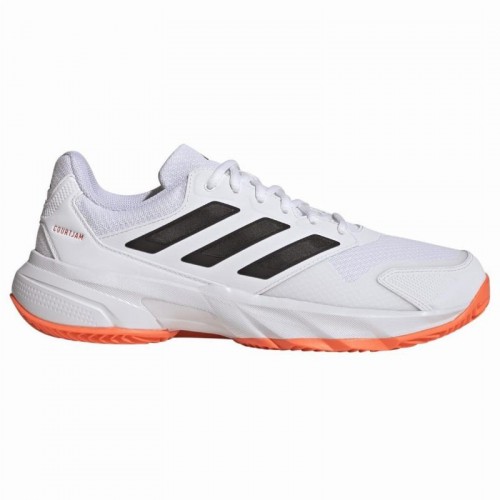 Zapatillas Adidas CourtJam Control 3 Clay Blanco Naranja Negro
