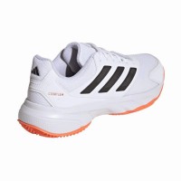 Zapatillas Adidas CourtJam Control 3 Clay Blanco Naranja Negro