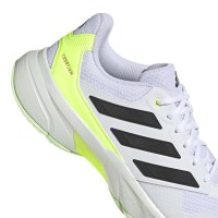 Adidas CourtJam Control Shoes Lime White Black