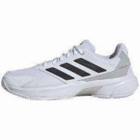 Adidas CourtJam Control White Black Grey Shoes
