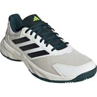 Zapatillas Adidas CourtJam Control Clay Blanco Negro Verde  Oferta + Barato