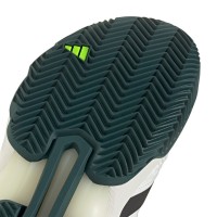 Zapatillas Adidas CourtJam Control Clay Blanco Negro Verde  Oferta + Barato