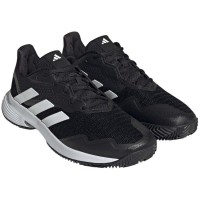 Adidas CourtJam Control Clay Sneakers Noir Blanc