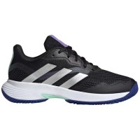 Zapatillas Adidas CourtJam Control Negro Nucleo Plata Mujer  Oferta + Barato