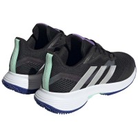 Zapatillas Adidas CourtJam Control Negro Nucleo Plata Mujer  Oferta + Barato